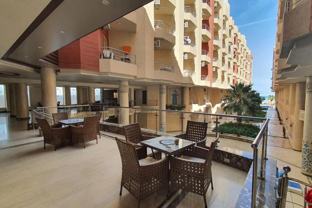 Casablanca Beach Direct Sea View Tow Bedroom Apartment Hurghada Exterior photo