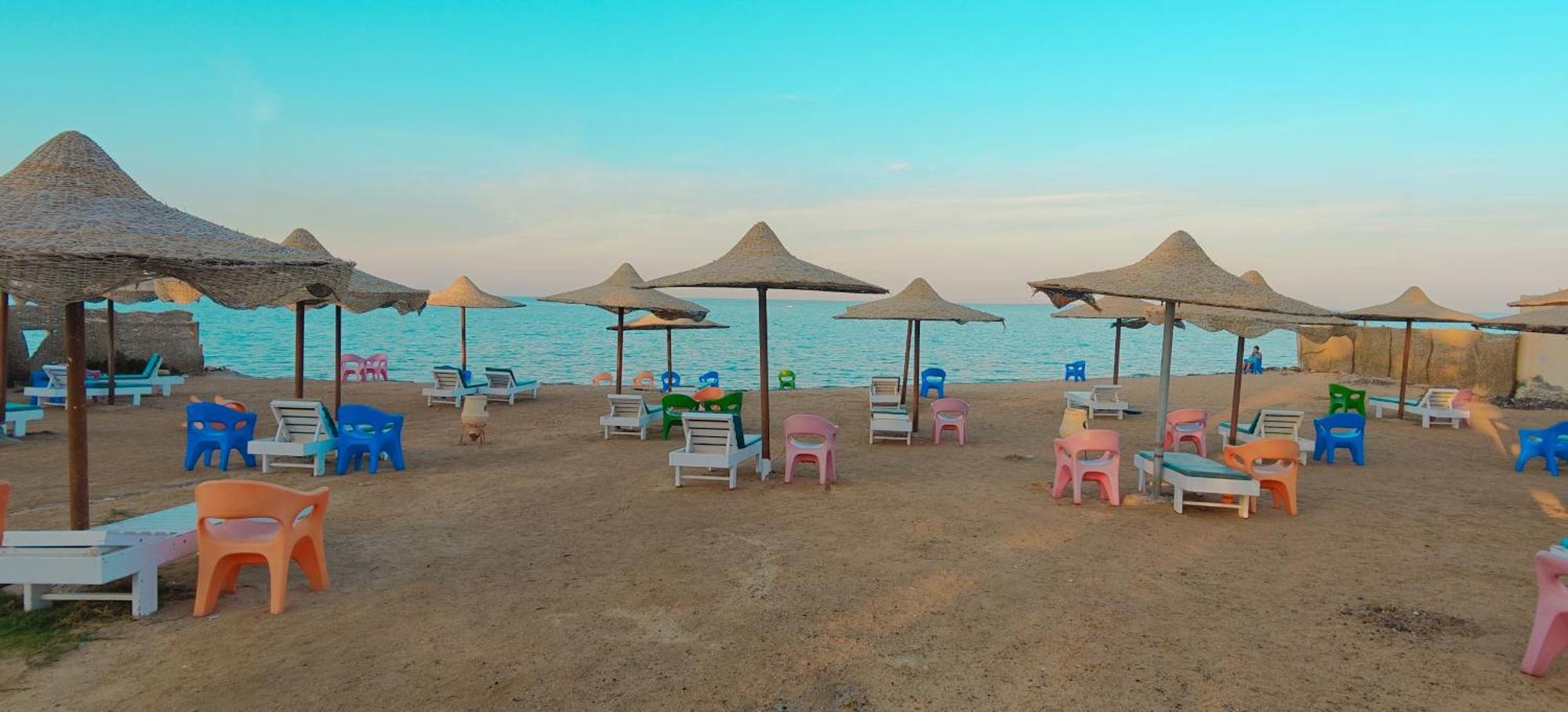 Casablanca Beach Direct Sea View Tow Bedroom Apartment Hurghada Room photo