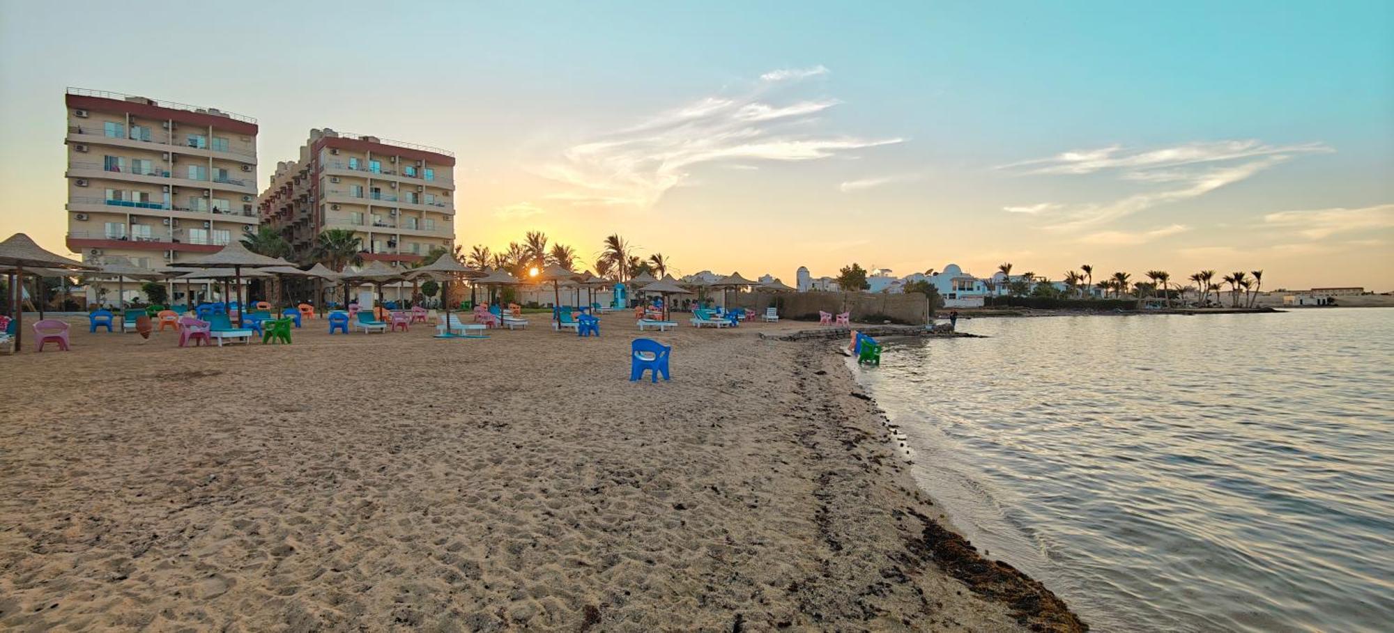 Casablanca Beach Direct Sea View Tow Bedroom Apartment Hurghada Room photo